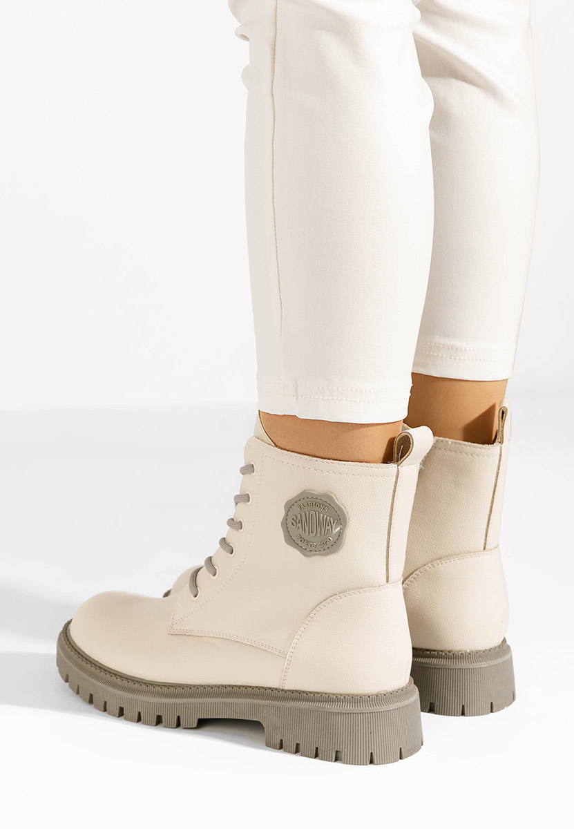 Stivaletti bassi donna Lizeth beige
