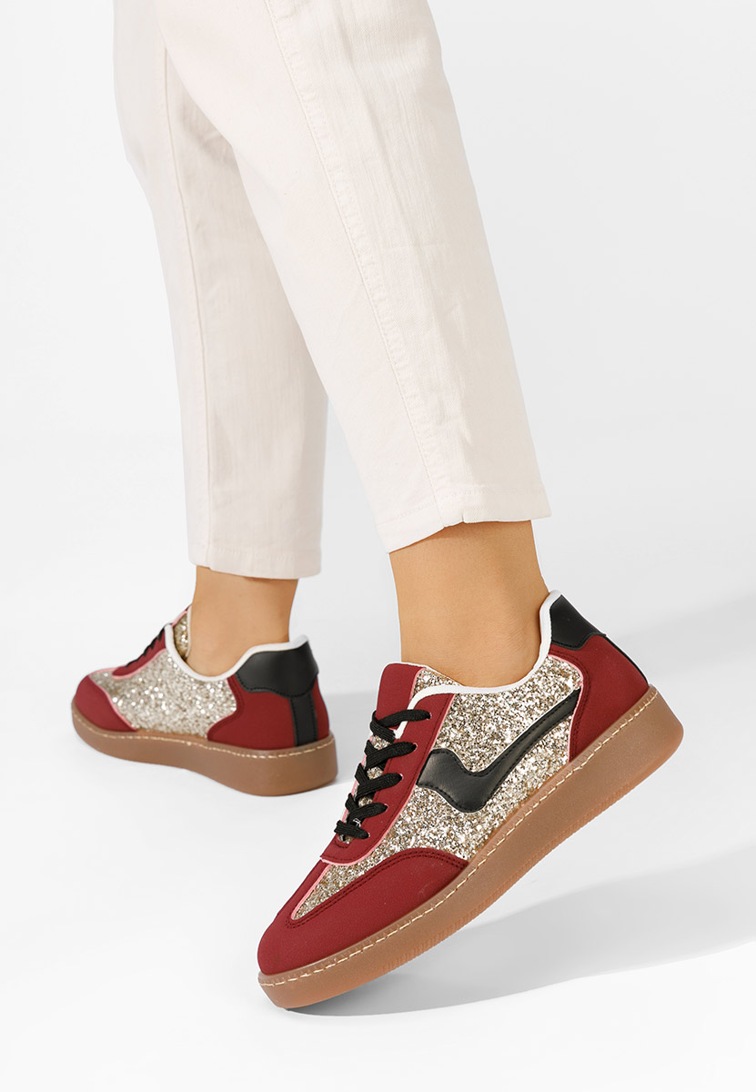 Sneakers donna Akirame rosso