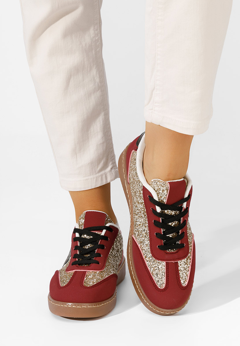 Sneakers donna Akirame rosso