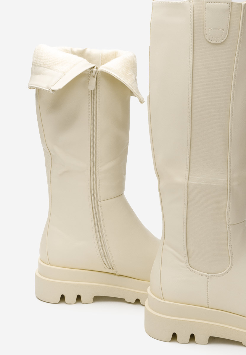 Stivali lunghi Kalma beige