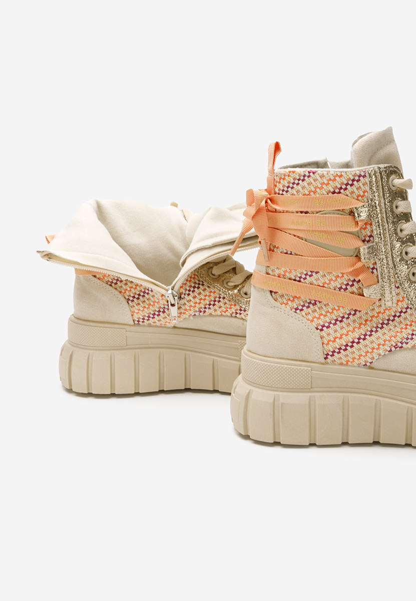 Stivaletti donna Brenia beige