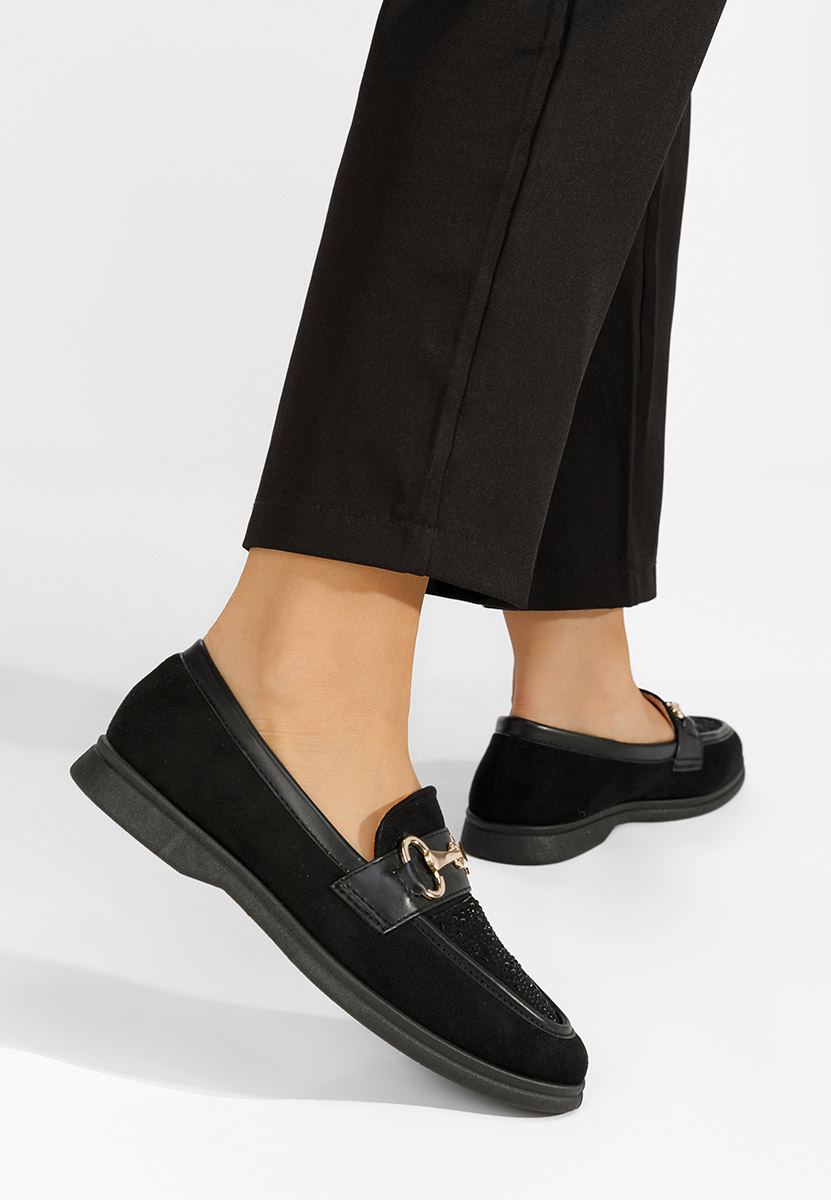 Loafers donna Adesa nero