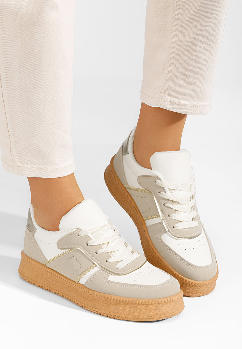 Sneakers donna Ginna beige