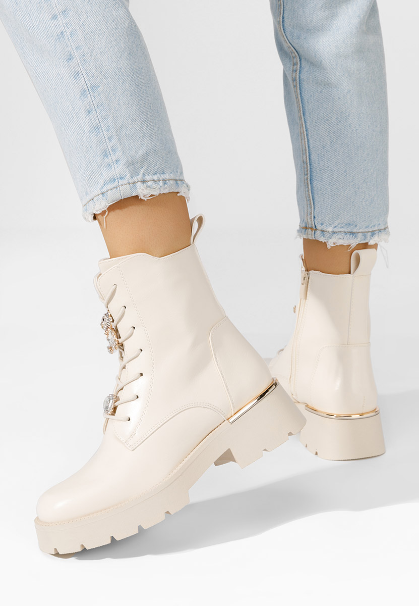 Scarponcini donna Maxine V3 beige