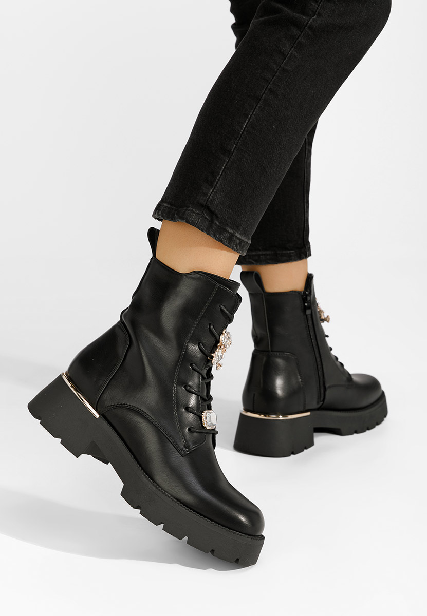Scarponcini donna Maxine V3 nero