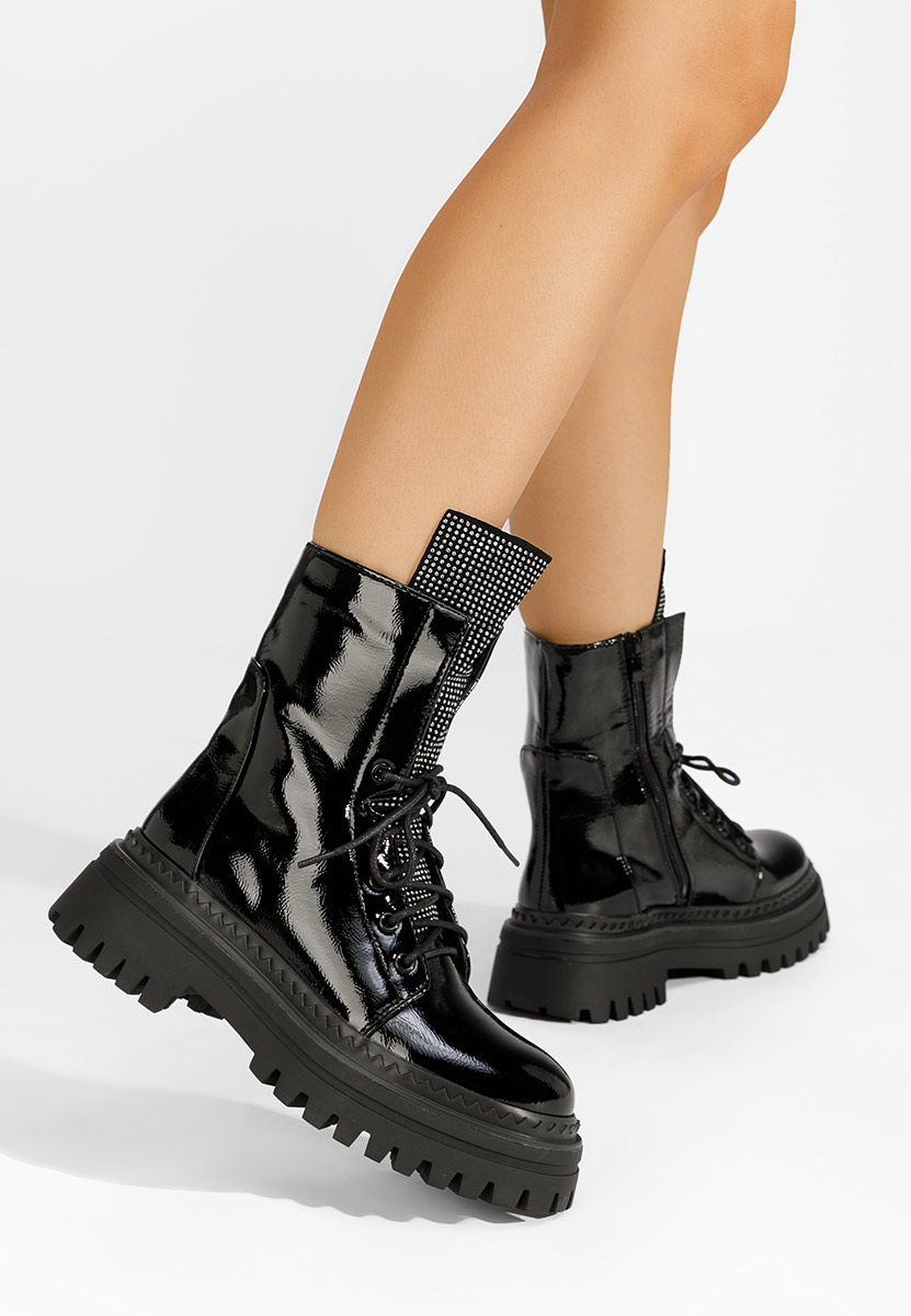 Scarponcini donna Siennara nero