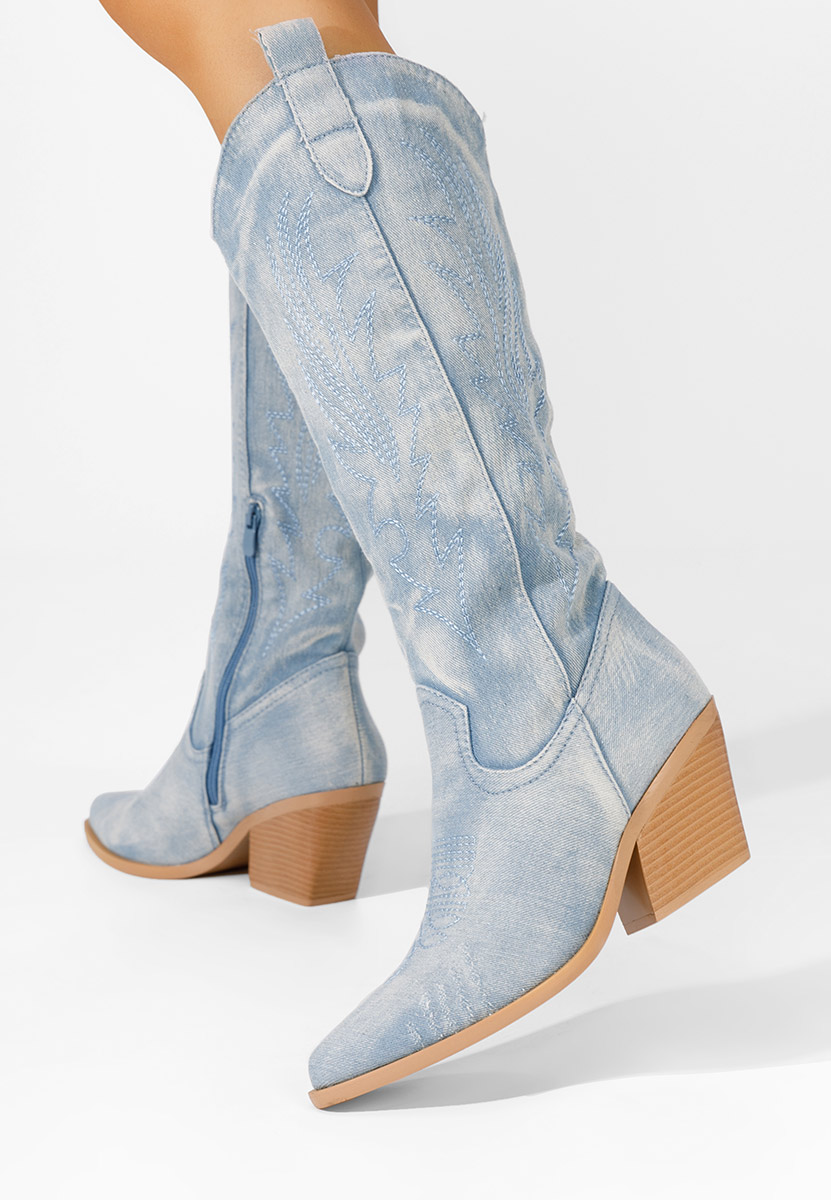 Stivali texani donna Celina denim