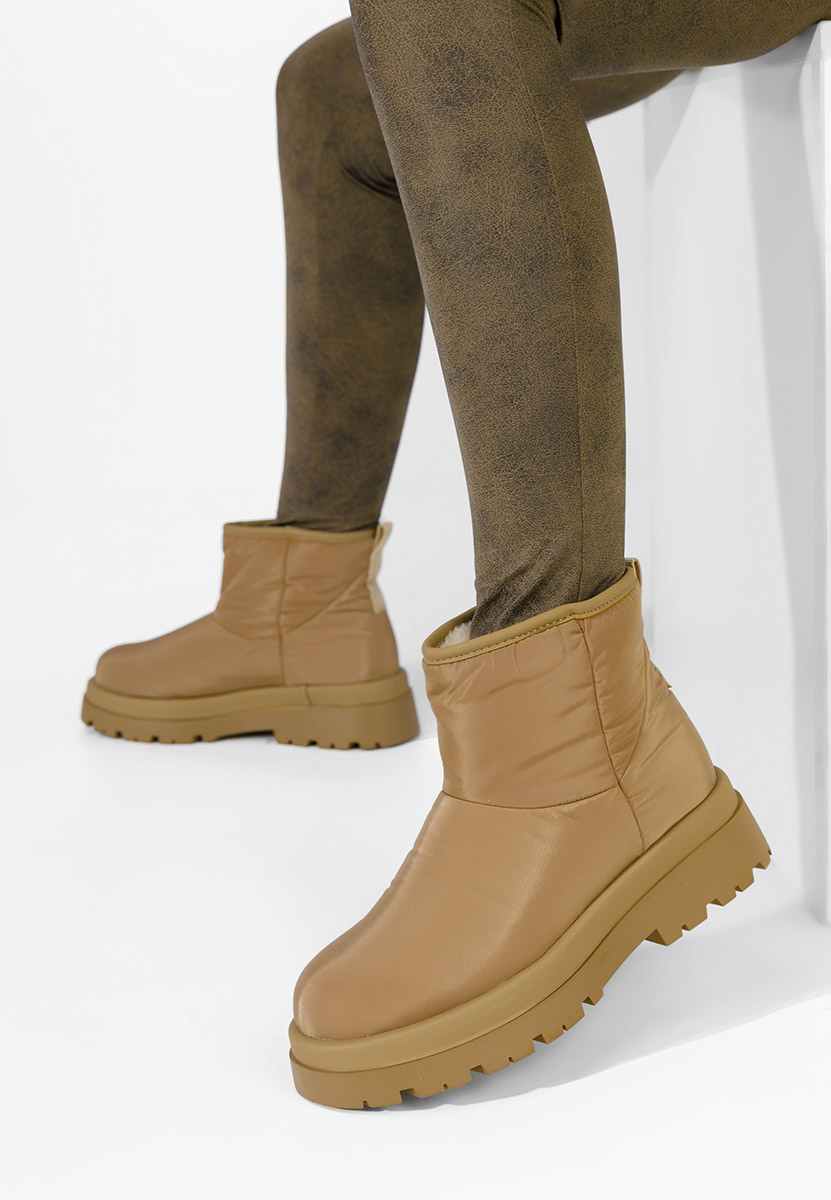 Stivaletti donna Silvianna cachi