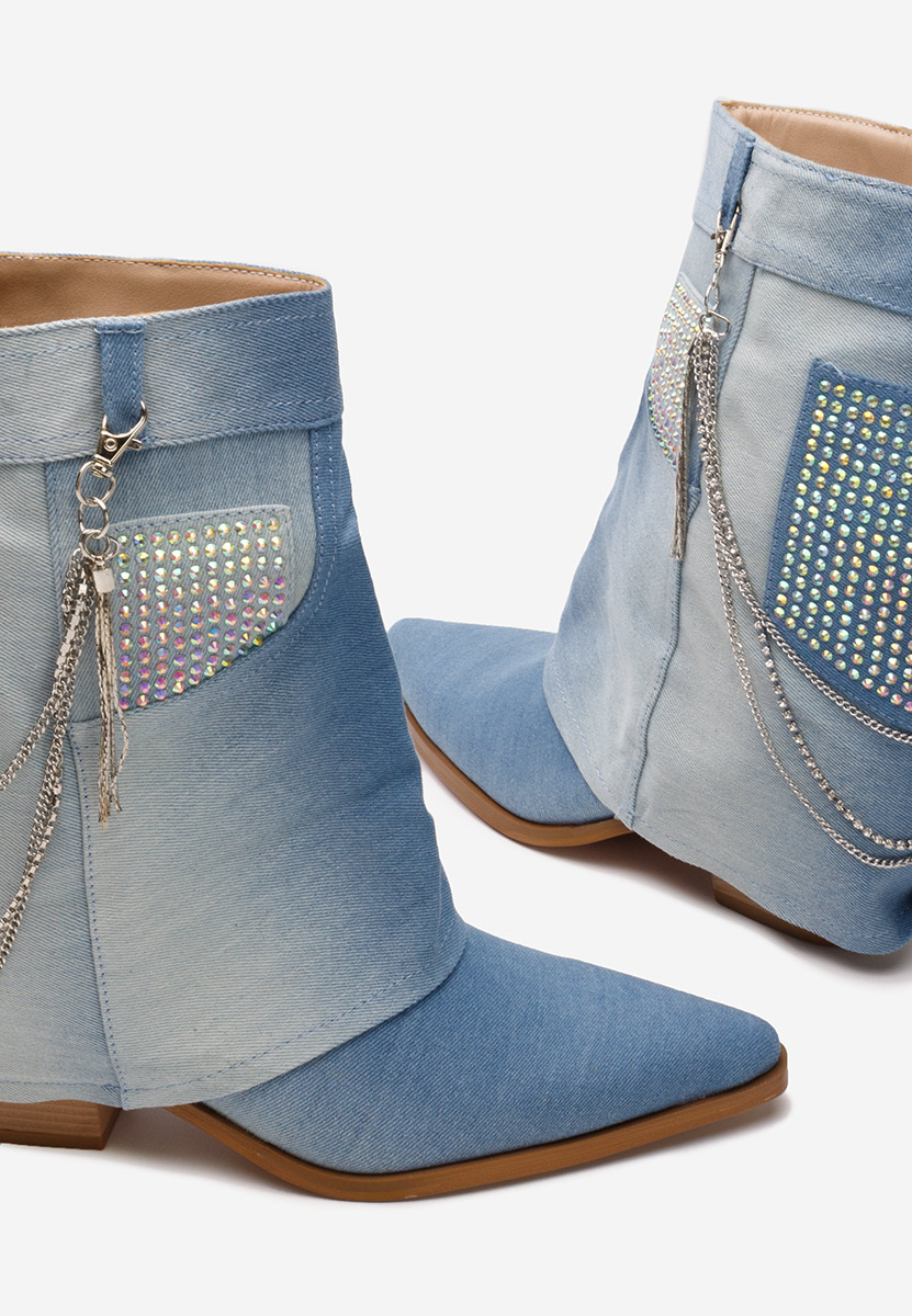 Stivaletti texani donna Loreen denim