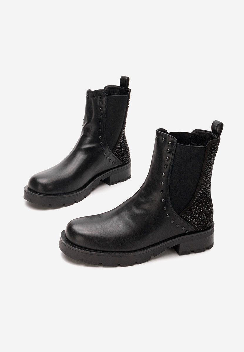 Stivaletti donna Ludie nero
