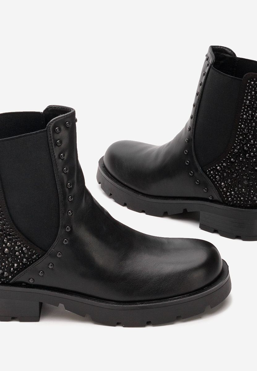 Stivaletti donna Ludie nero
