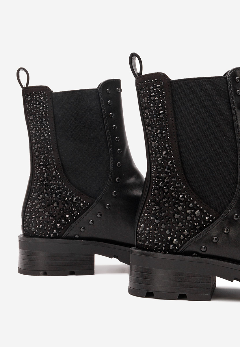 Stivaletti donna Ludie nero