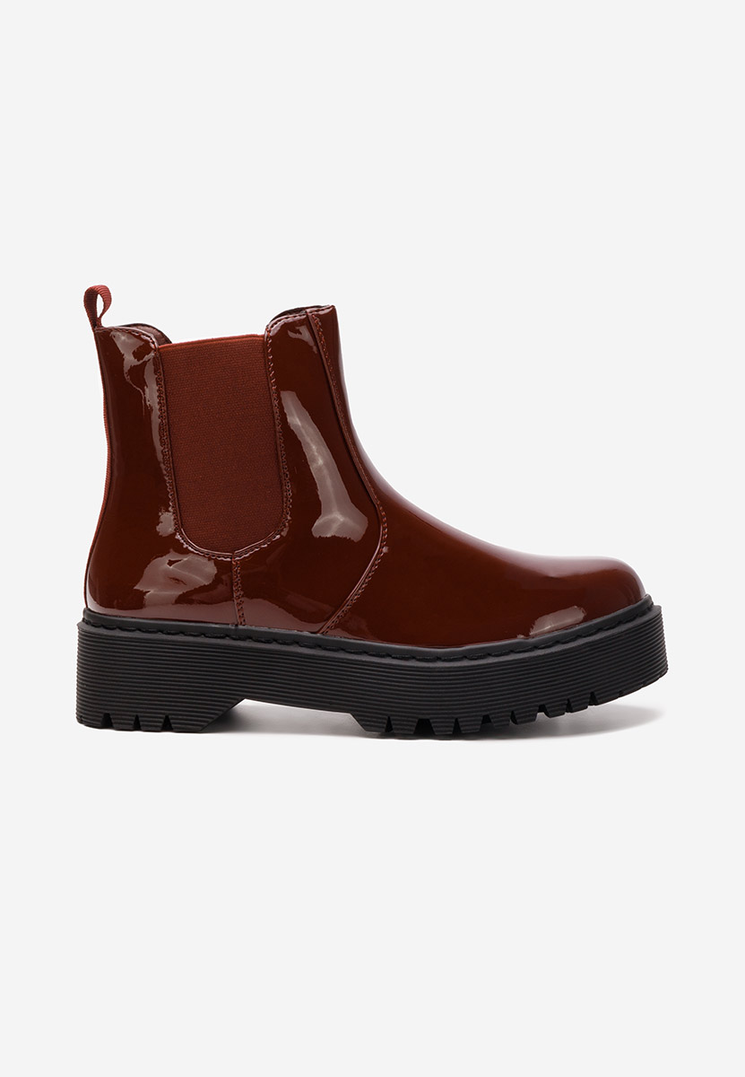 Stivaletto chelsea donna Ginger rosso