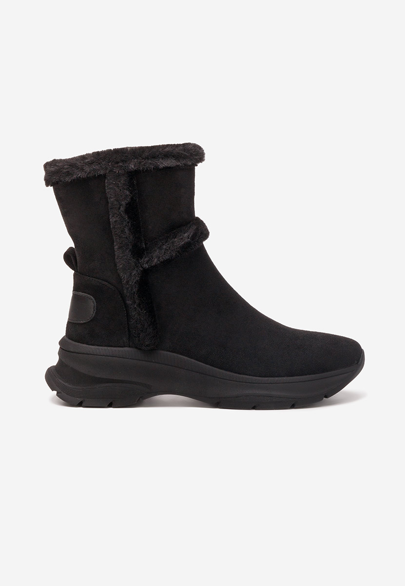 Stivaletti invernali donna Overall nero