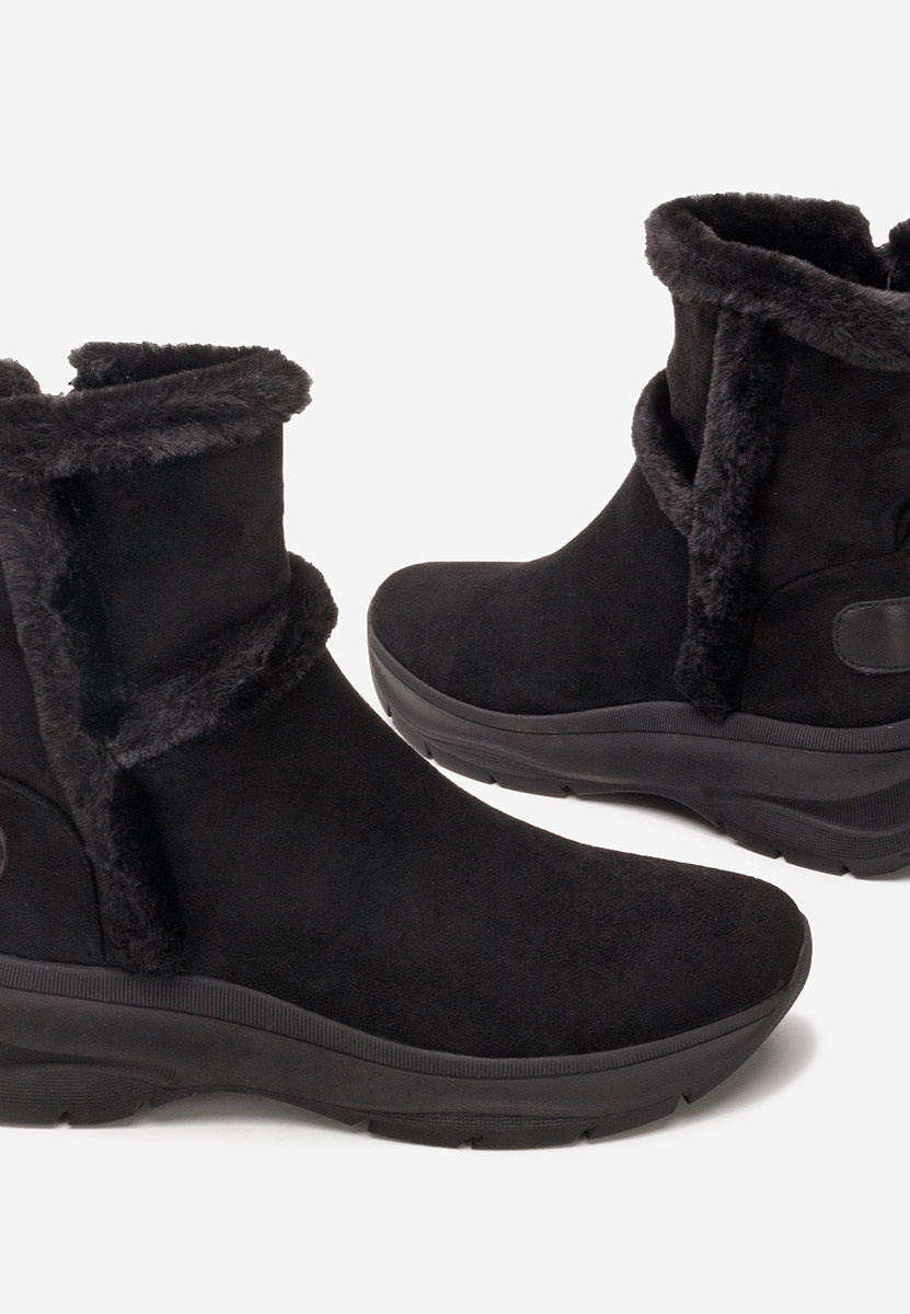 Stivaletti invernali donna Overall nero