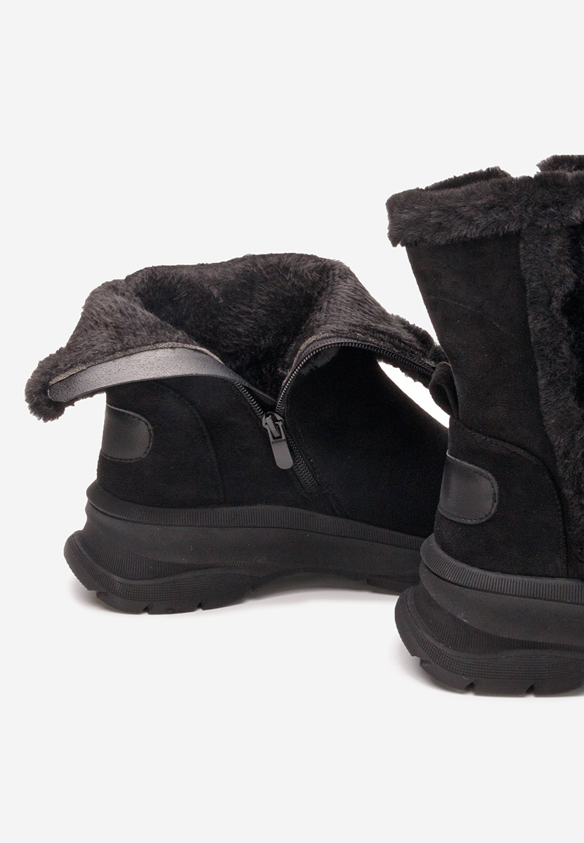 Stivaletti invernali donna Overall nero
