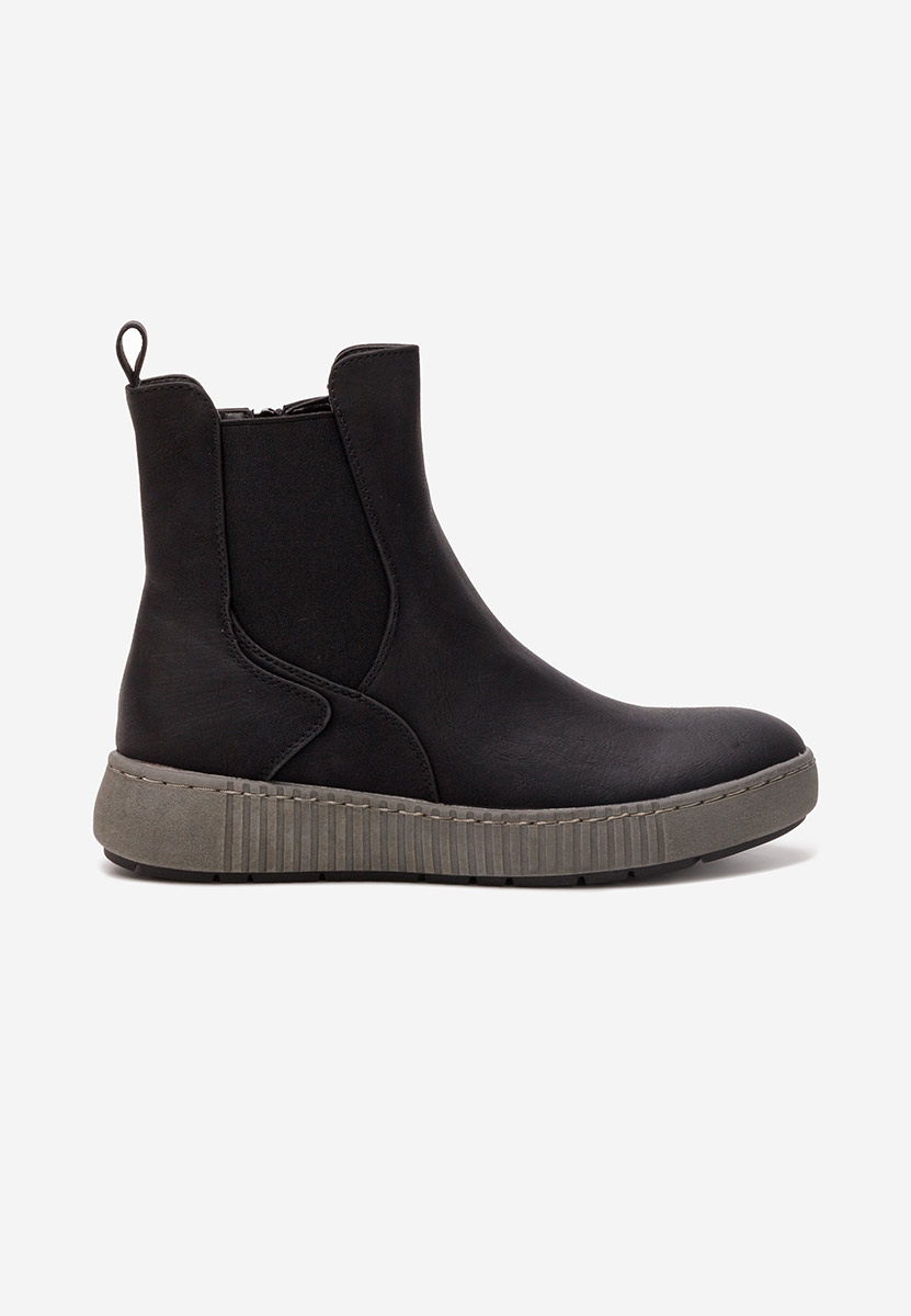 Stivaletto chelsea donna Sheela nero