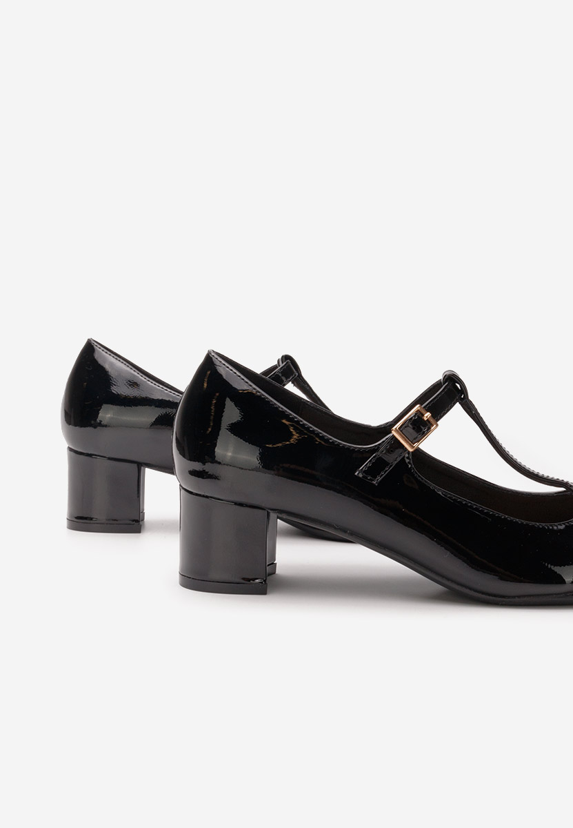 Décolleté tacco largo Lynnesse nero