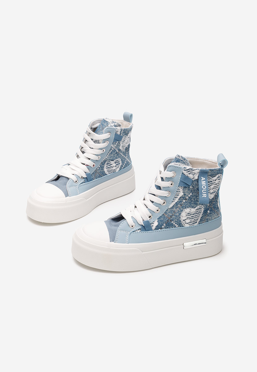 Scarpe da ginnastica High-Top Chelsie denim