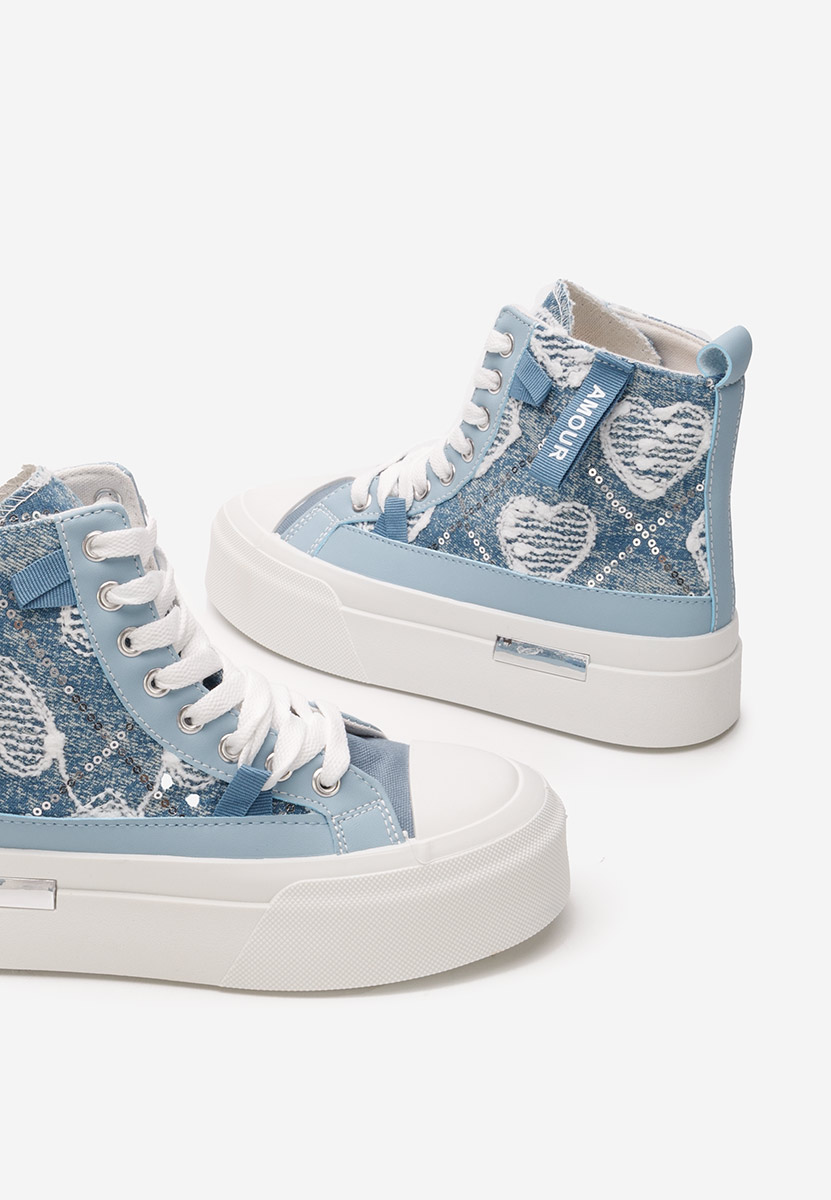 Scarpe da ginnastica High-Top Chelsie denim