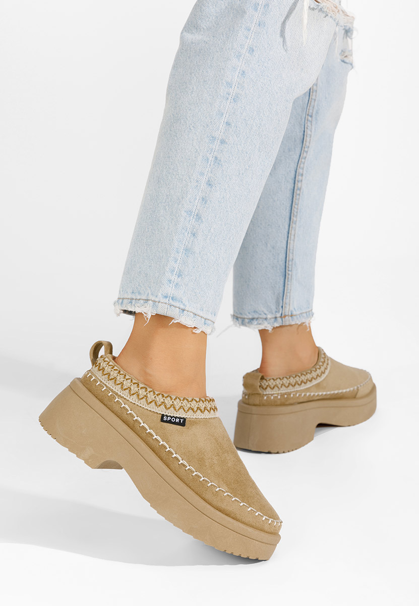 Ciabatte platform Malka cachi