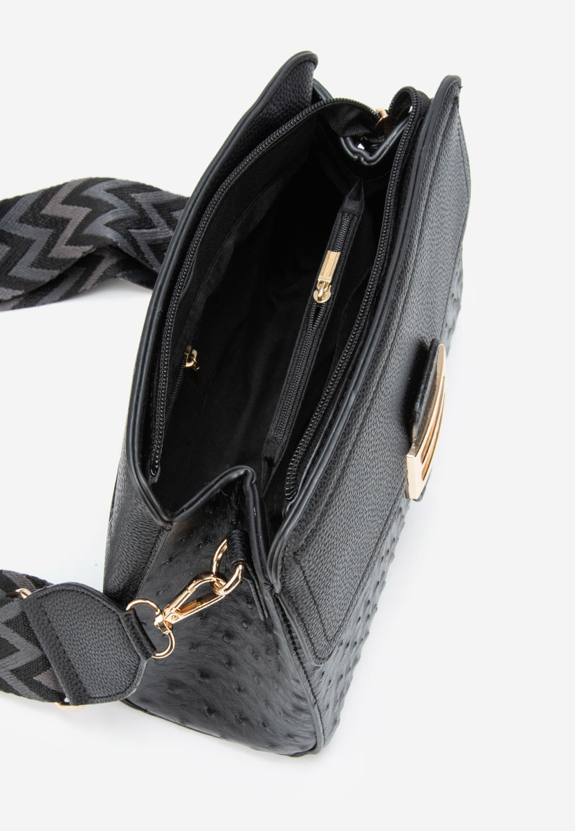Borsa a spalla Greter nera