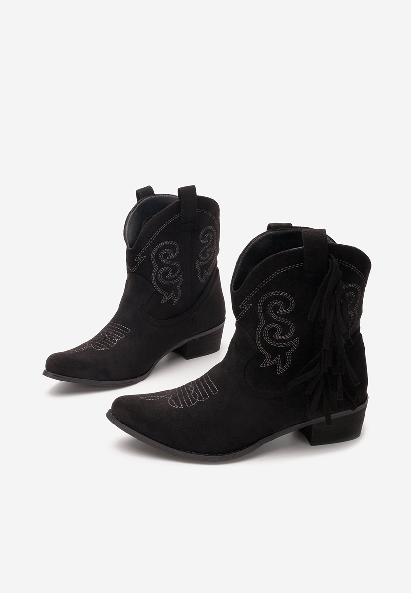 Stivaletti texani donna Matesa nero
