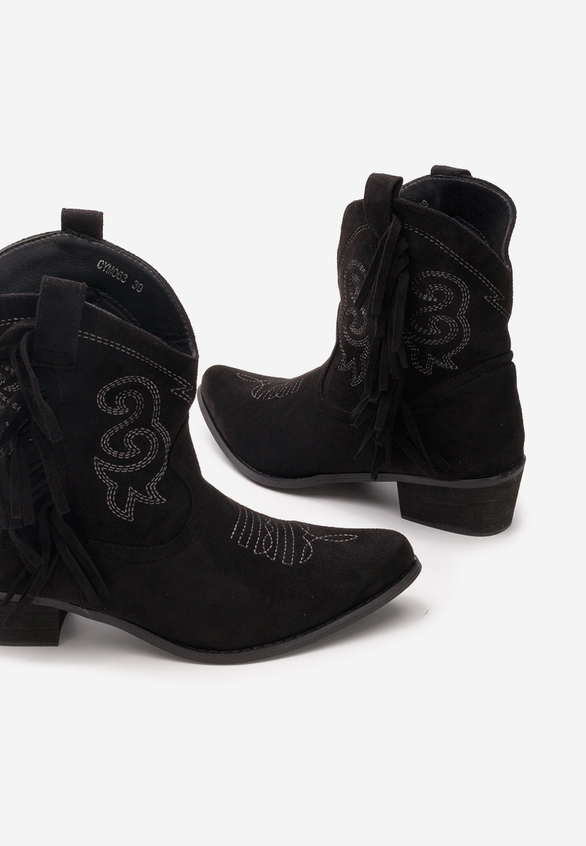 Stivaletti texani donna Matesa nero