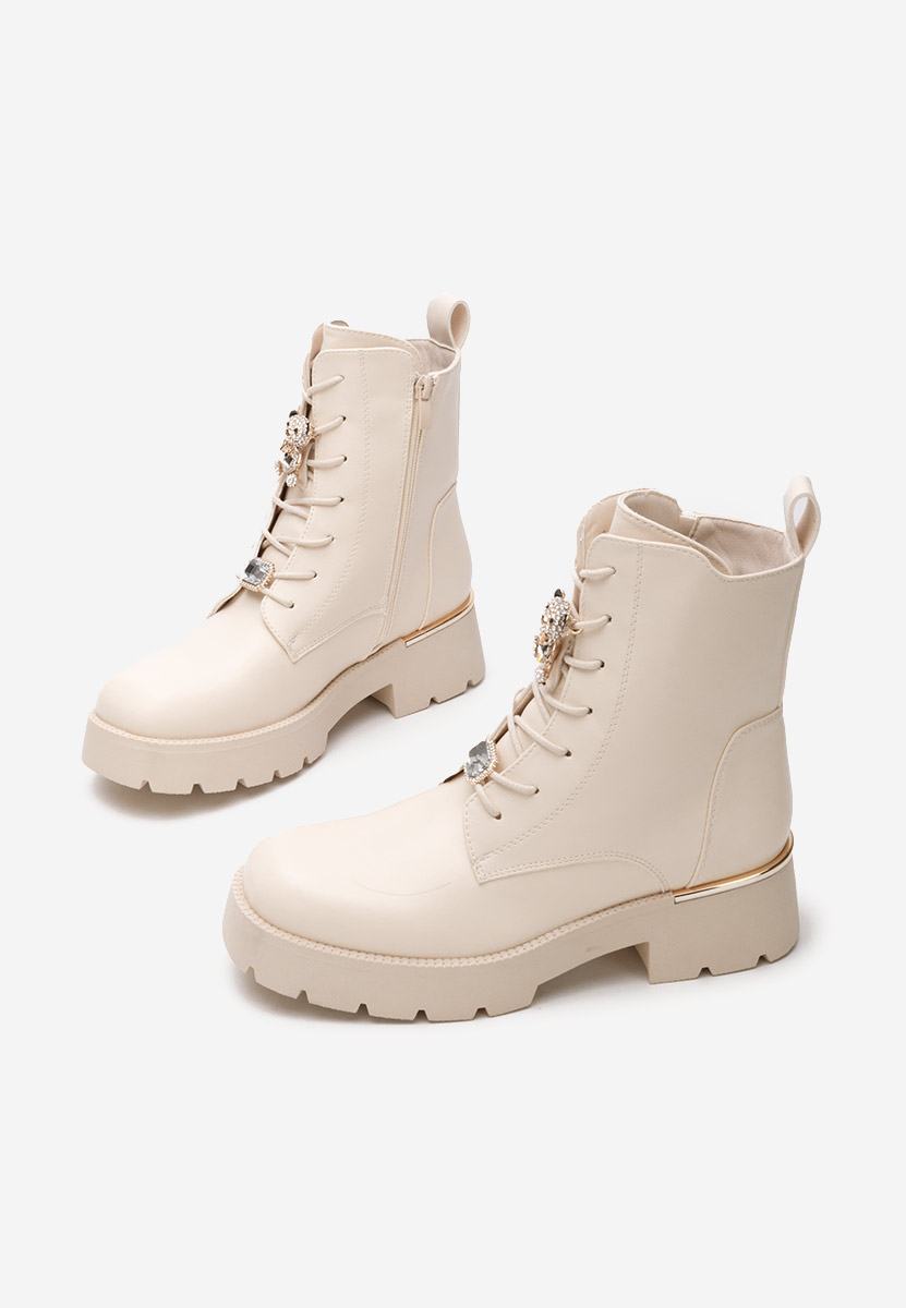 Scarponcini donna Maxine V3 beige