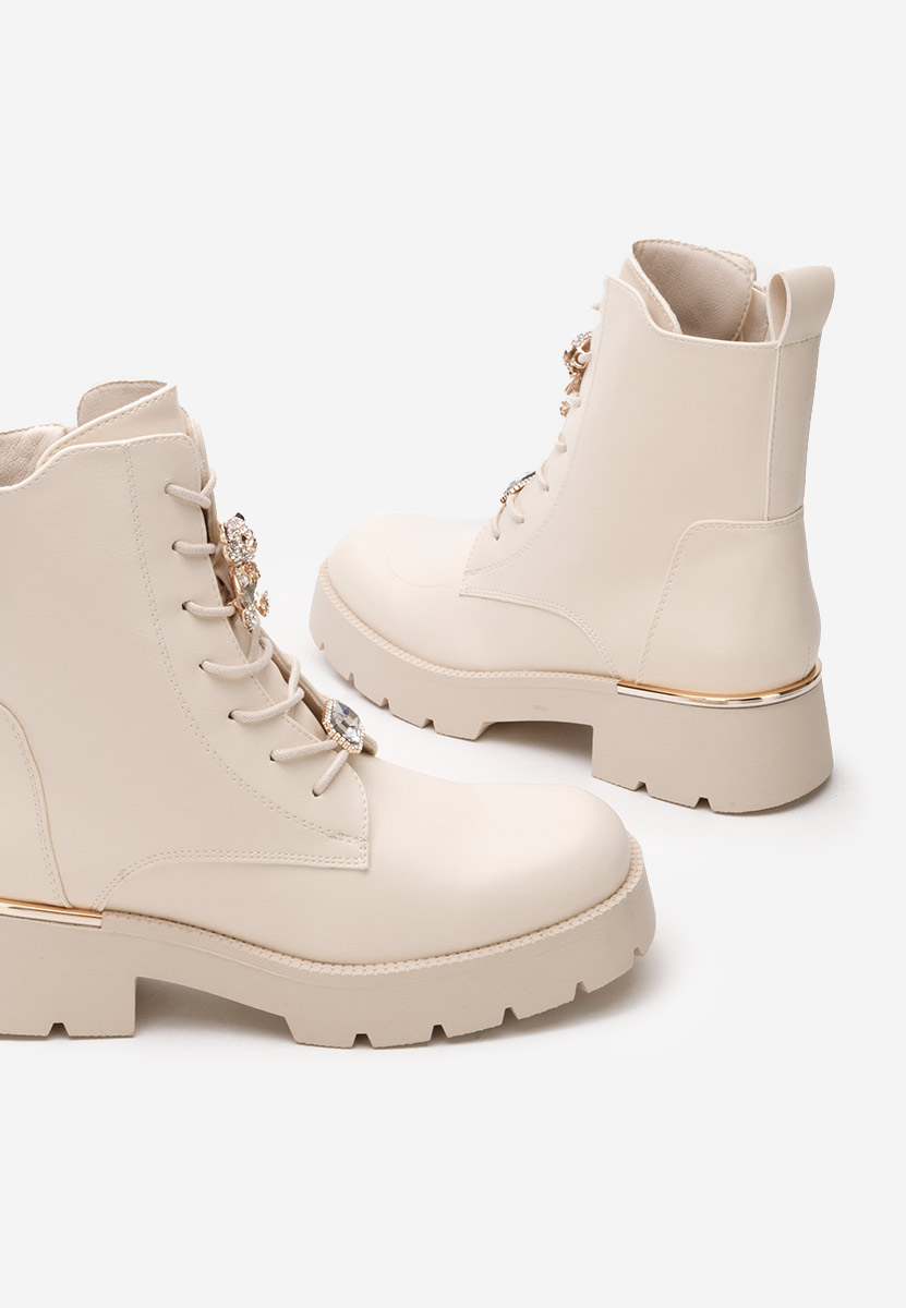 Scarponcini donna Maxine V3 beige