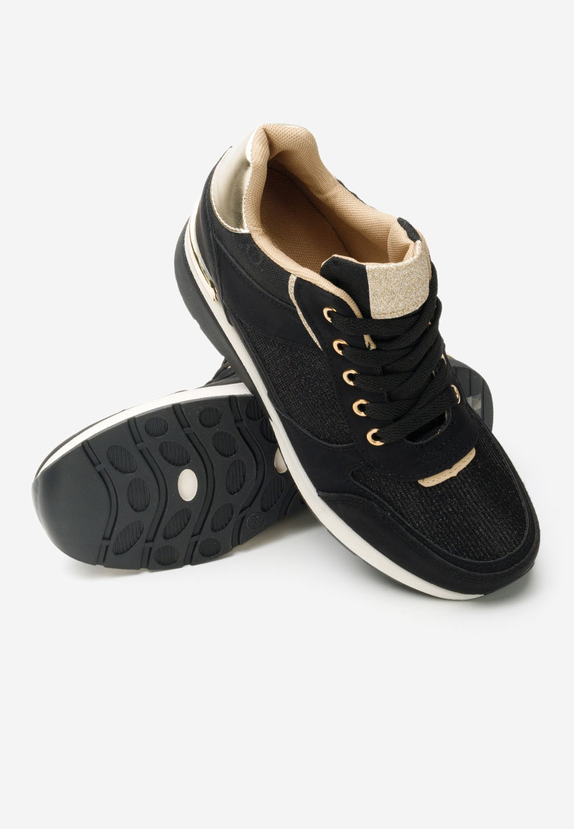 Sneakers con zeppa Kali nero