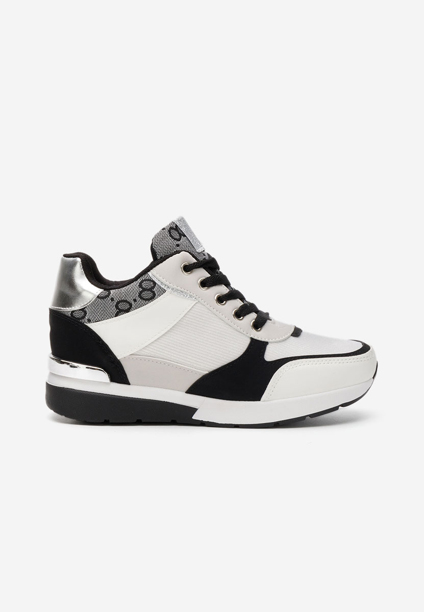 Sneakers con zeppa interna Kali bianchi