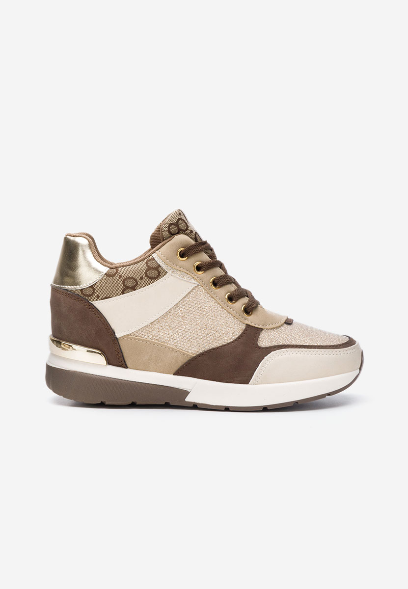 Sneakers con zeppa interna Kali cachi