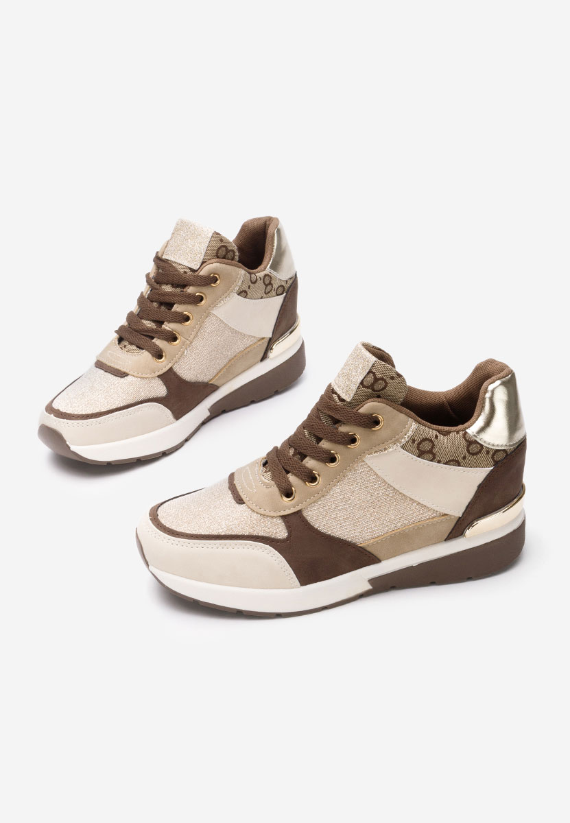 Sneakers con zeppa interna Kali cachi