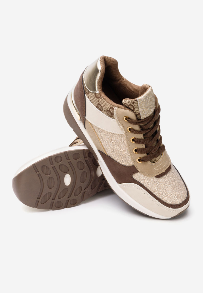 Sneakers con zeppa interna Kali cachi