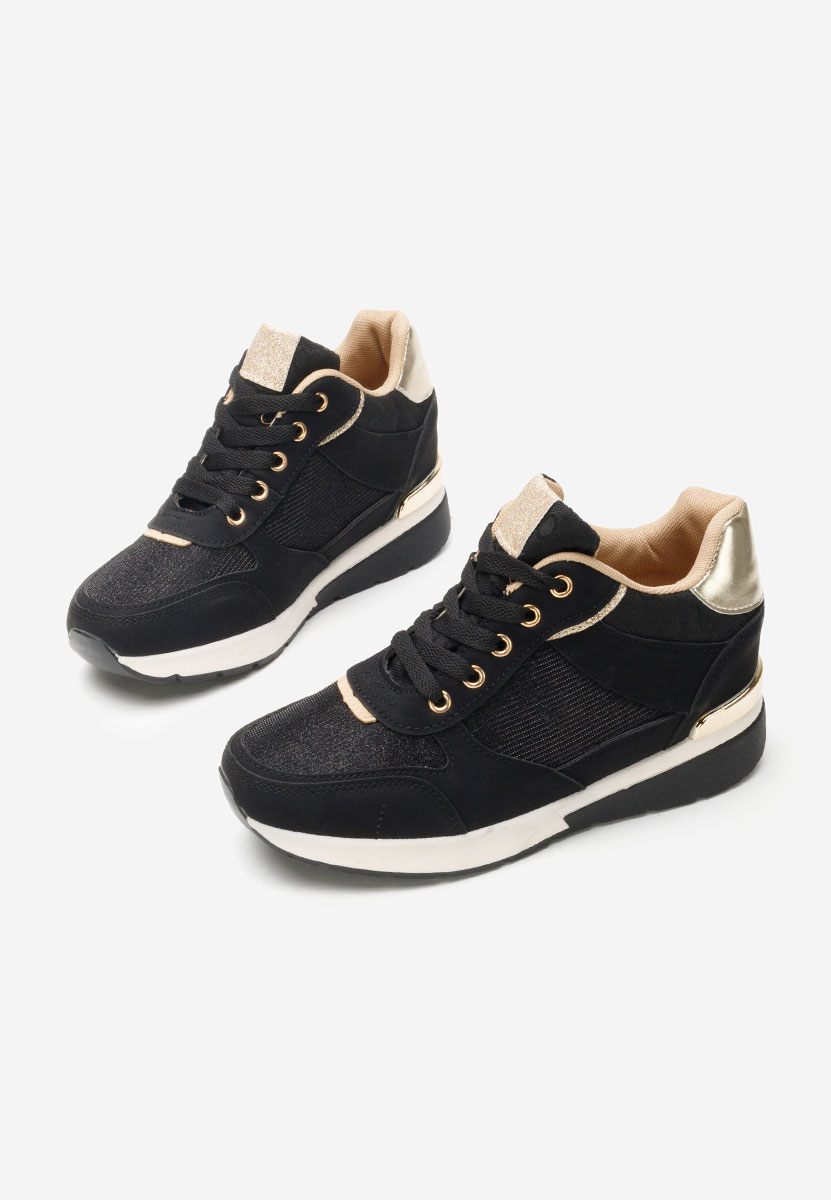 Sneakers con zeppa Kali nero