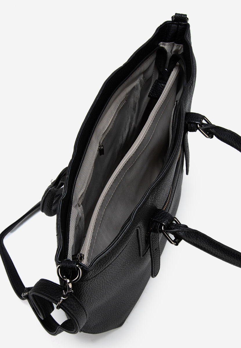 Borsa a mano Kiersten nera