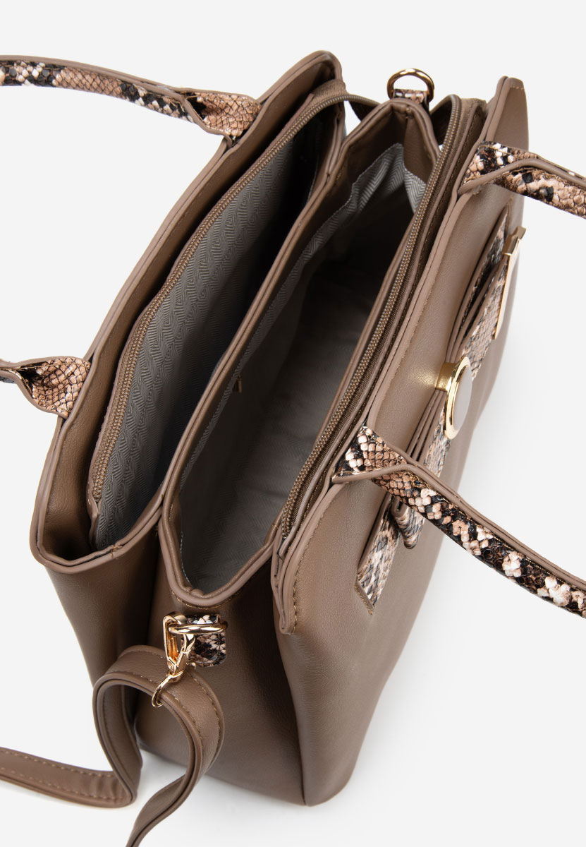 Borsa a mano Bobbye V2 marrone
