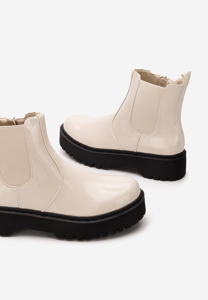 Stivaletto chelsea donna Ginger beige