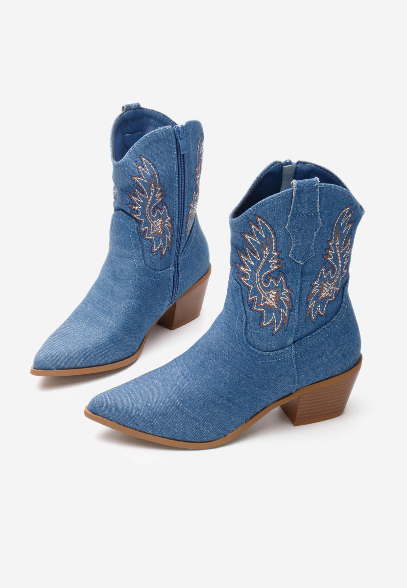 Stivaletti texani donna Kerry denim