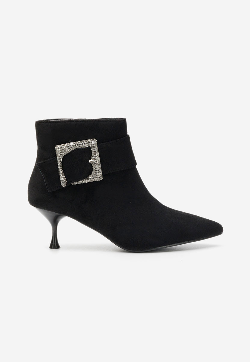 Tronchetti tacco a spillo Karlene nero