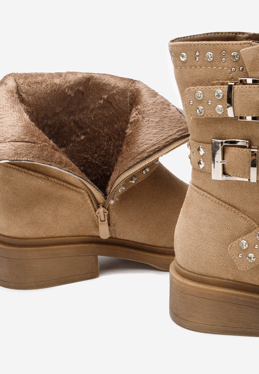 Stivaletti donna Marellen cachi