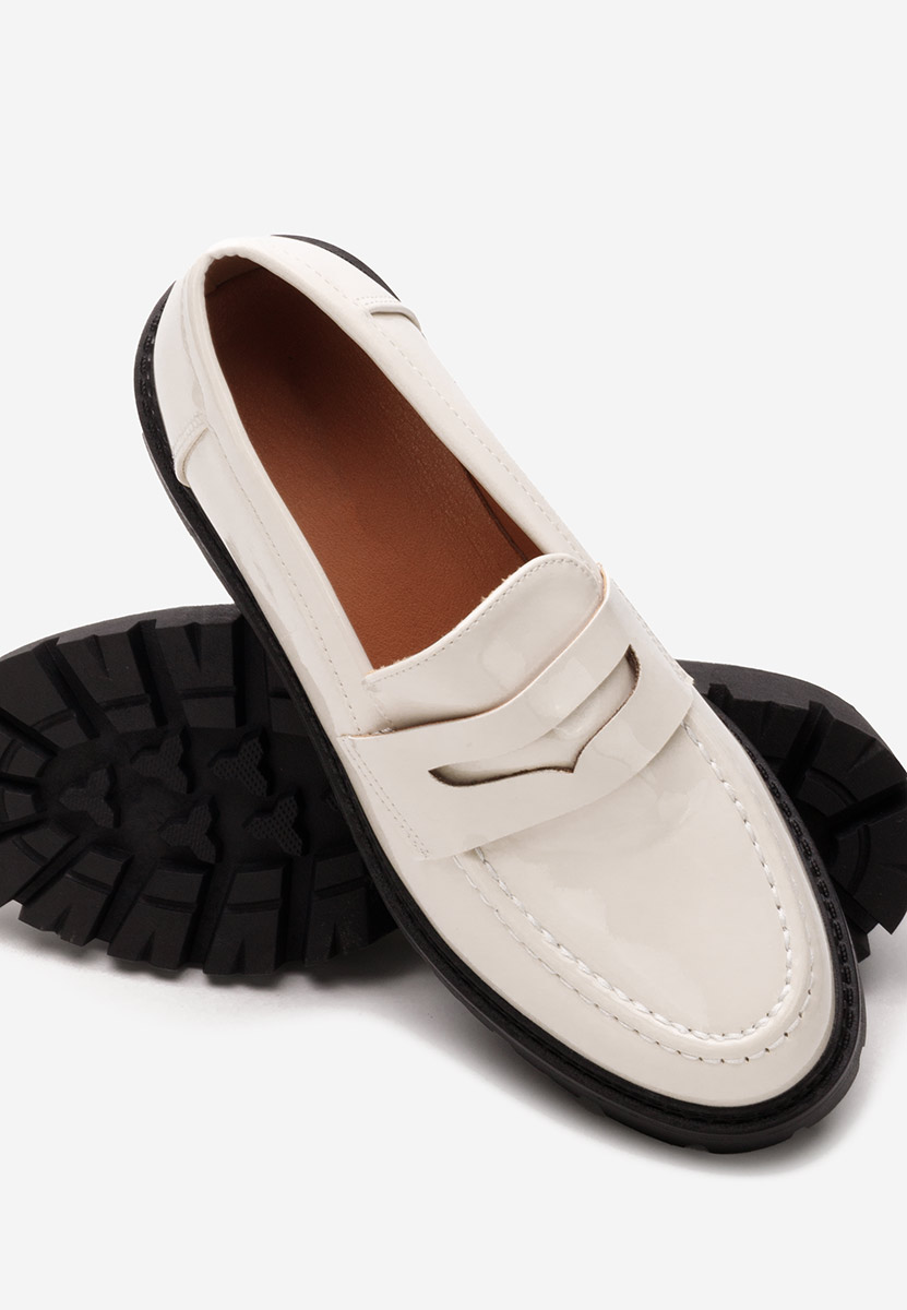 Mocassini con plateau Zampa nebeige