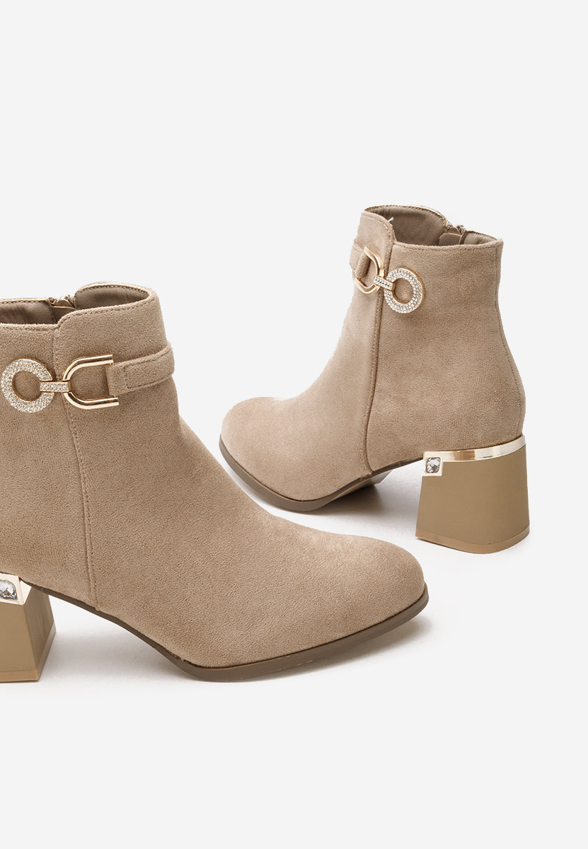 Tronchetti eleganti Margie V2 cachi