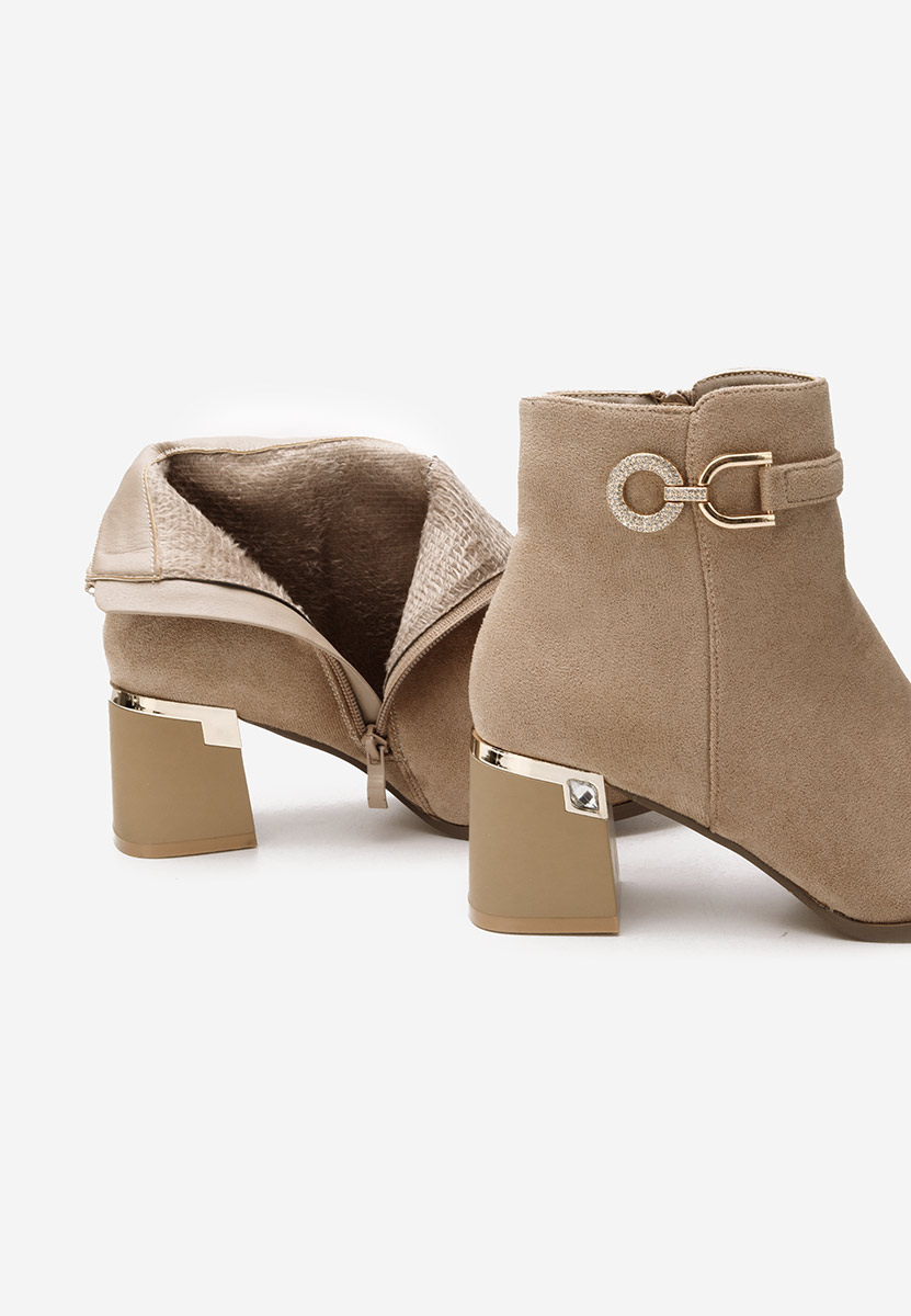 Tronchetti eleganti Margie V2 cachi