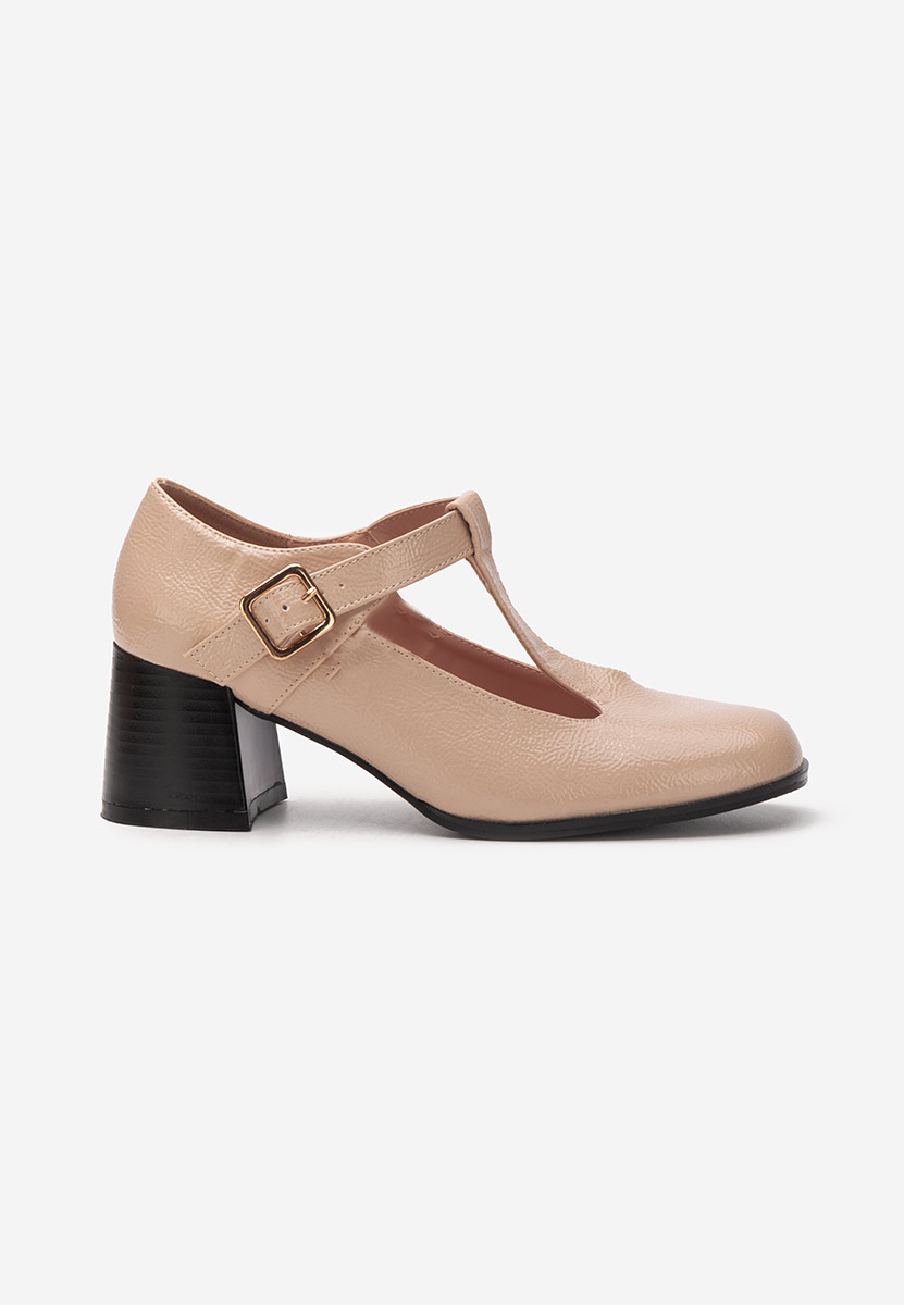 Décolleté tacco medio Vesita Beige
