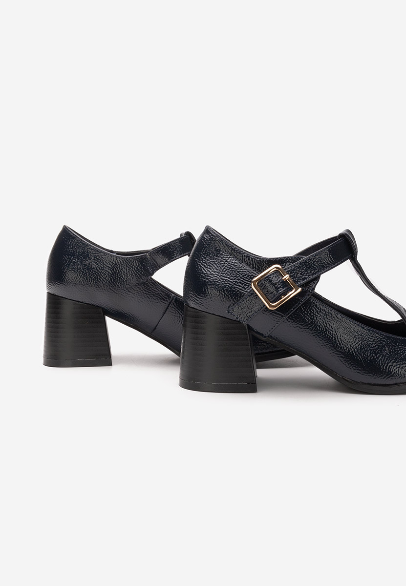 Décolleté tacco medio Vesita Blu marine