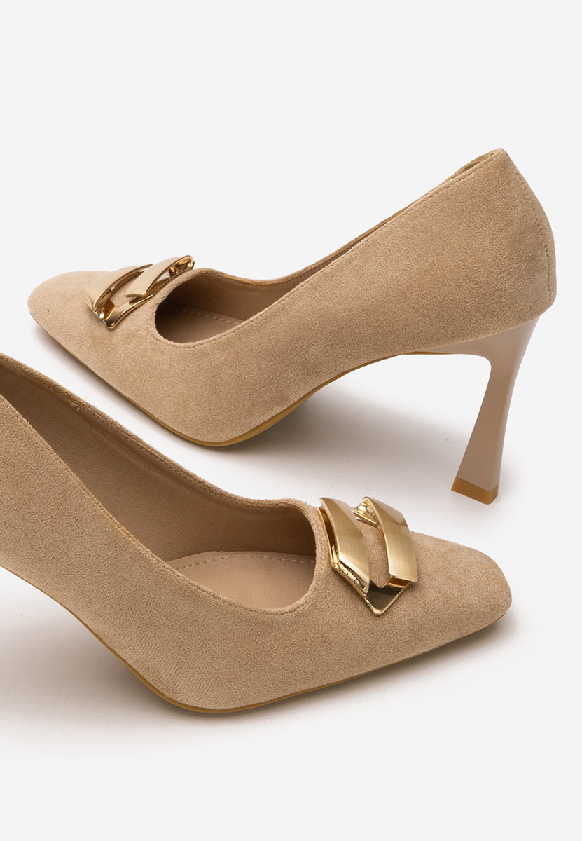 Décolleté tacco a spillo Xeresa V2 beige