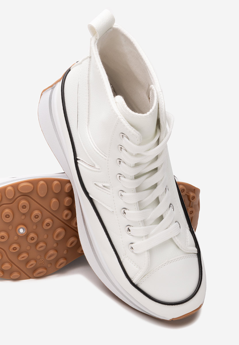 Sneakers con plateau Kathie bianchi