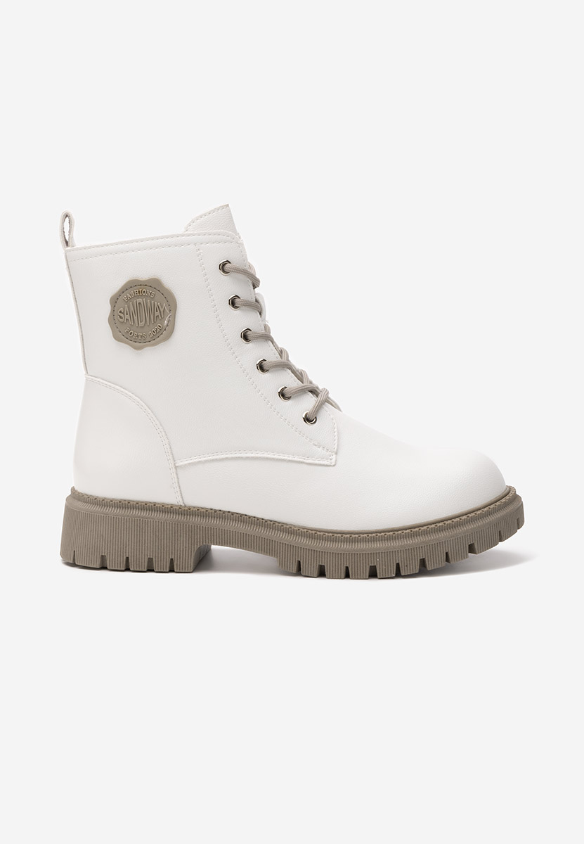 Stivaletti bassi donna Lizeth bianchi